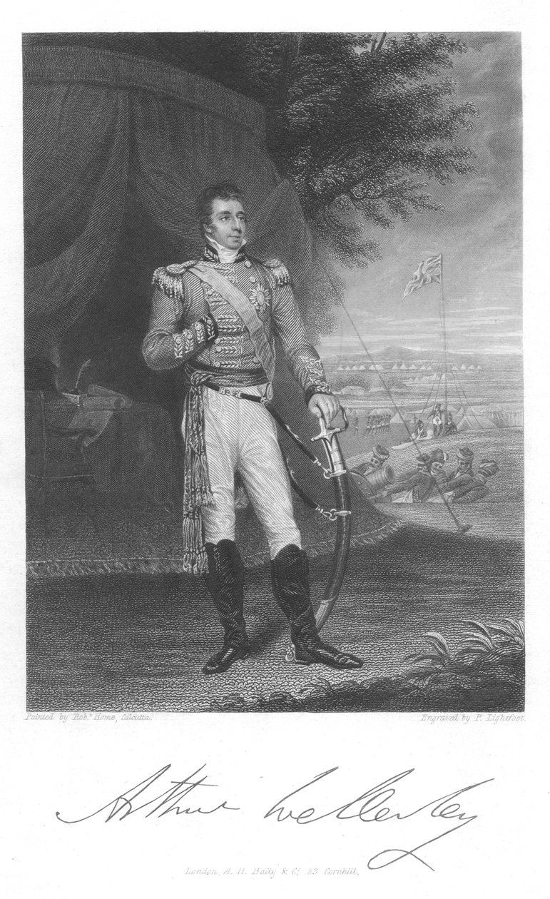 Arthur Wellesley, Wellington 1. hercege, 1803 alkotó: Unbekannt