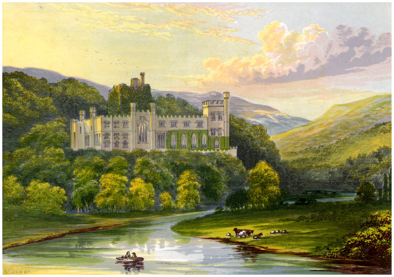 Arundel kastély, Sussex, Norfolk hercegének otthona, 1880 alkotó: Unbekannt