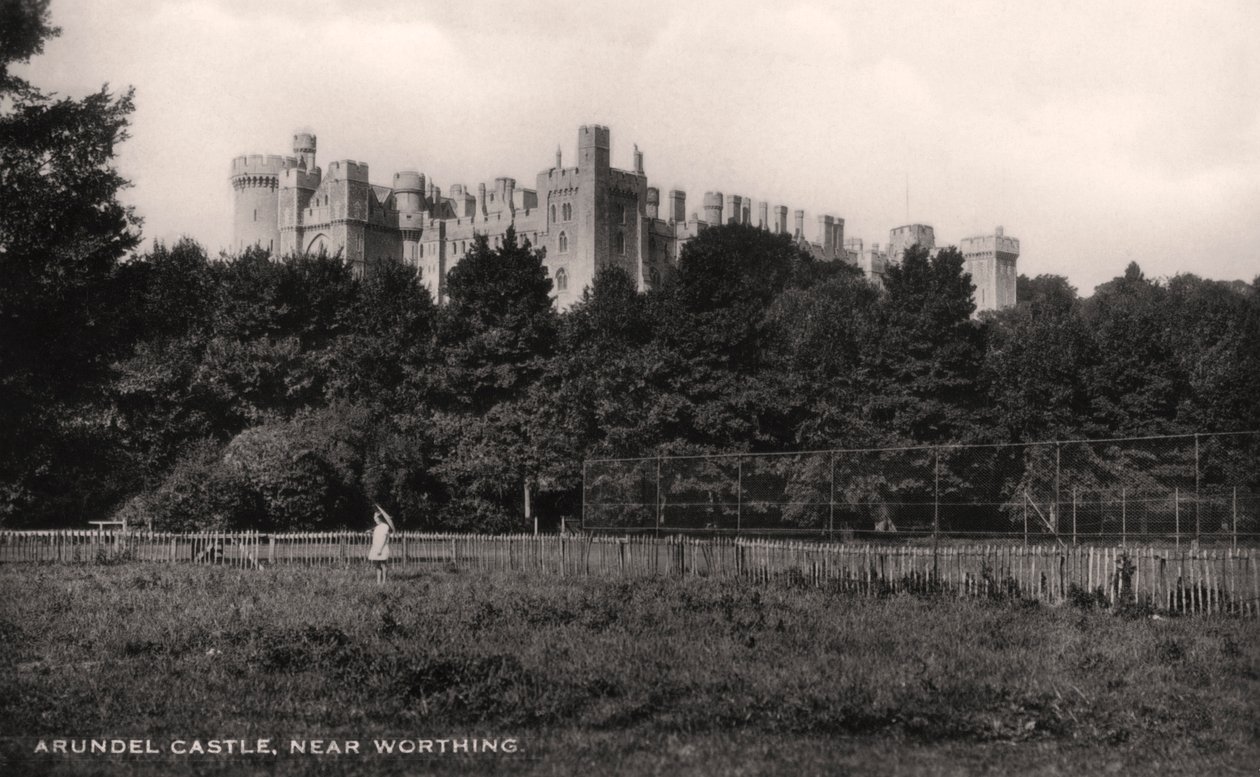 Arundel kastély, West Sussex, XX. század eleje alkotó: Unbekannt