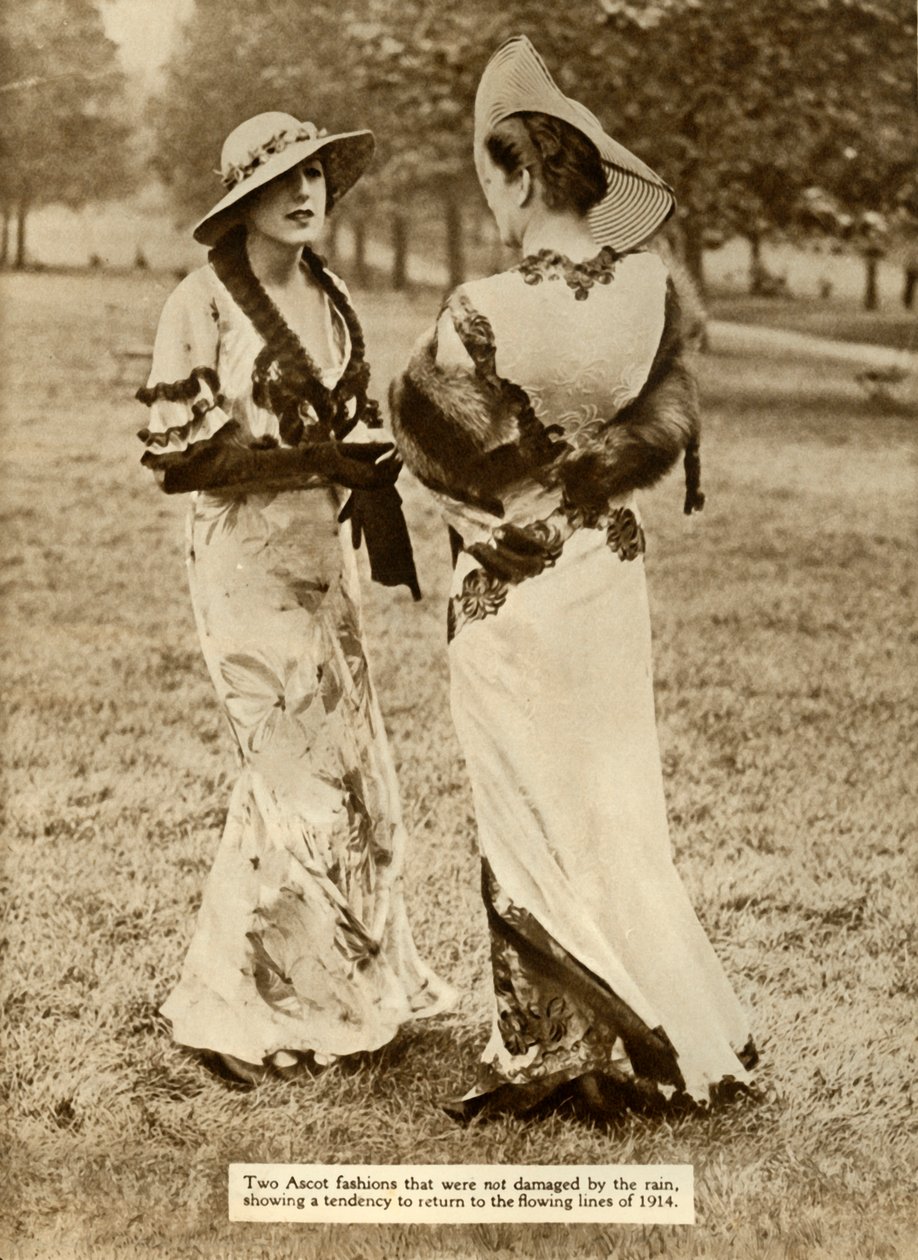 Ascot divat, 1935. alkotó: Unbekannt