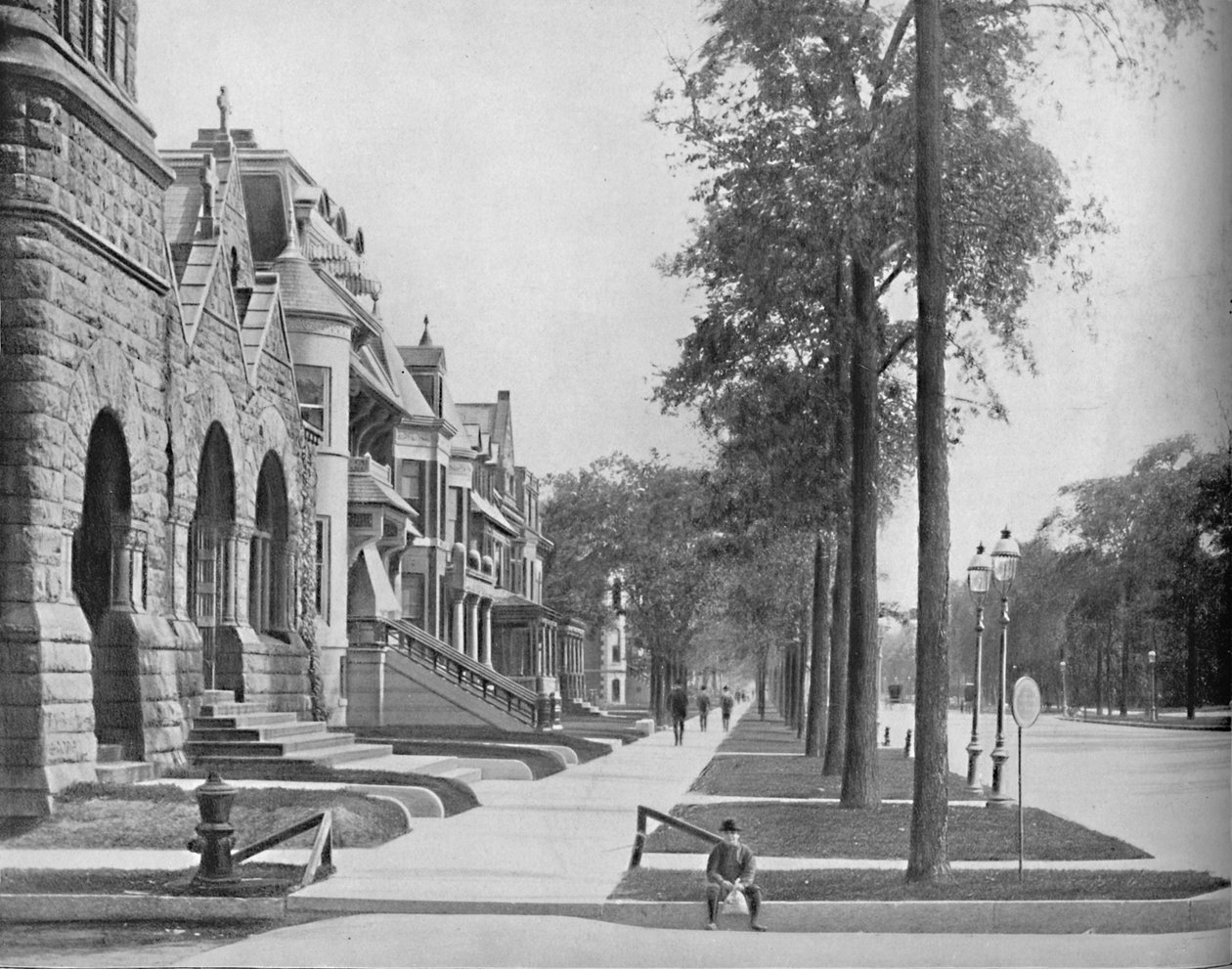 Ashland Avenue, Chicago, 1897. alkotó: Unbekannt