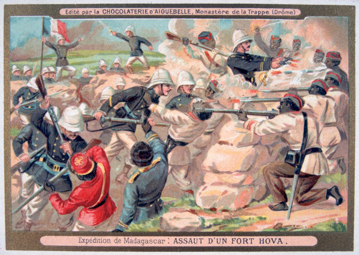 Roham egy Hova-erőd ellen, Madagaszkár, 1883-1896 alkotó: Unbekannt