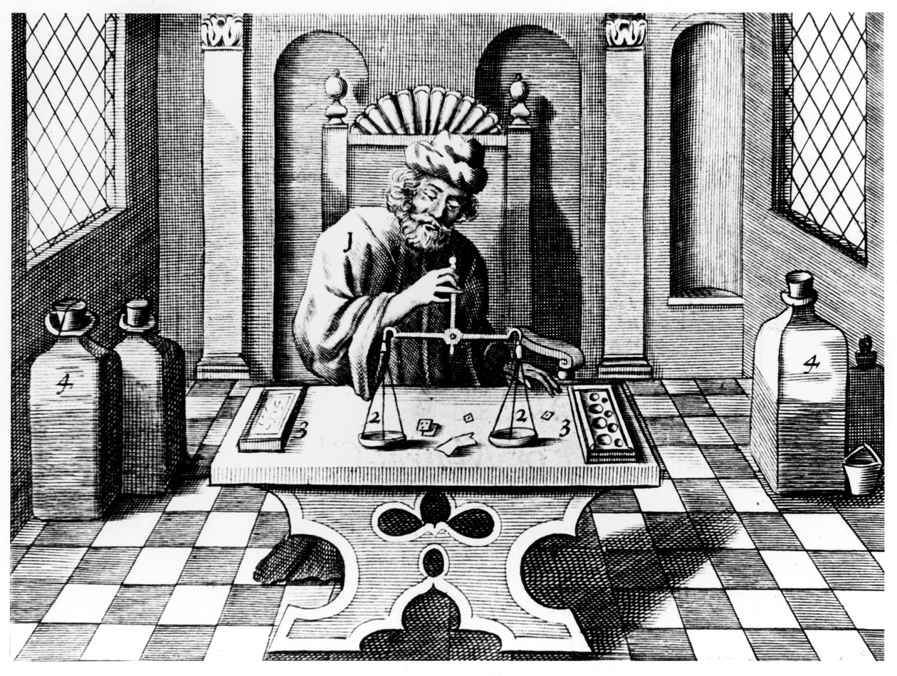 Assayer vizsgálati arany és ezüst minták, 1683 alkotó: Unbekannt