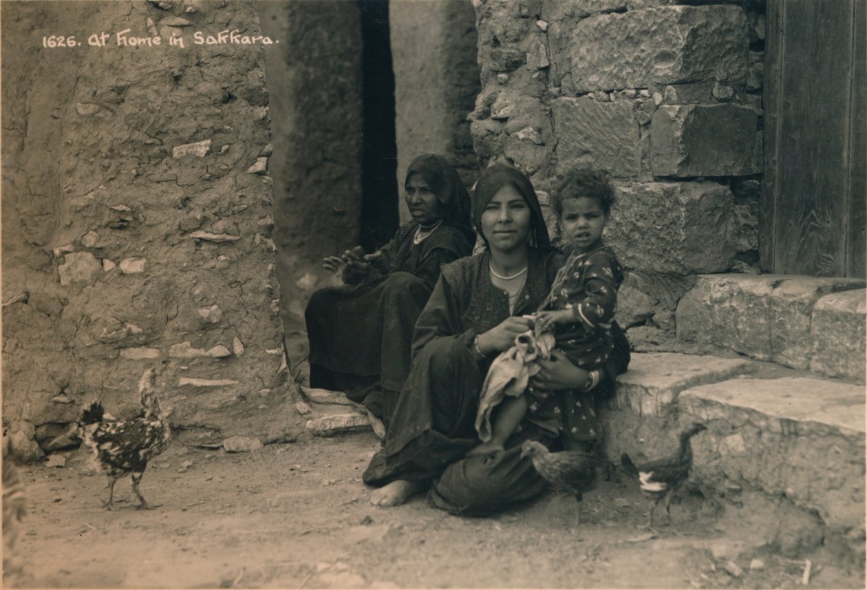 Otthon Sakkarában, Egyiptomban, 1936 alkotó: Unbekannt