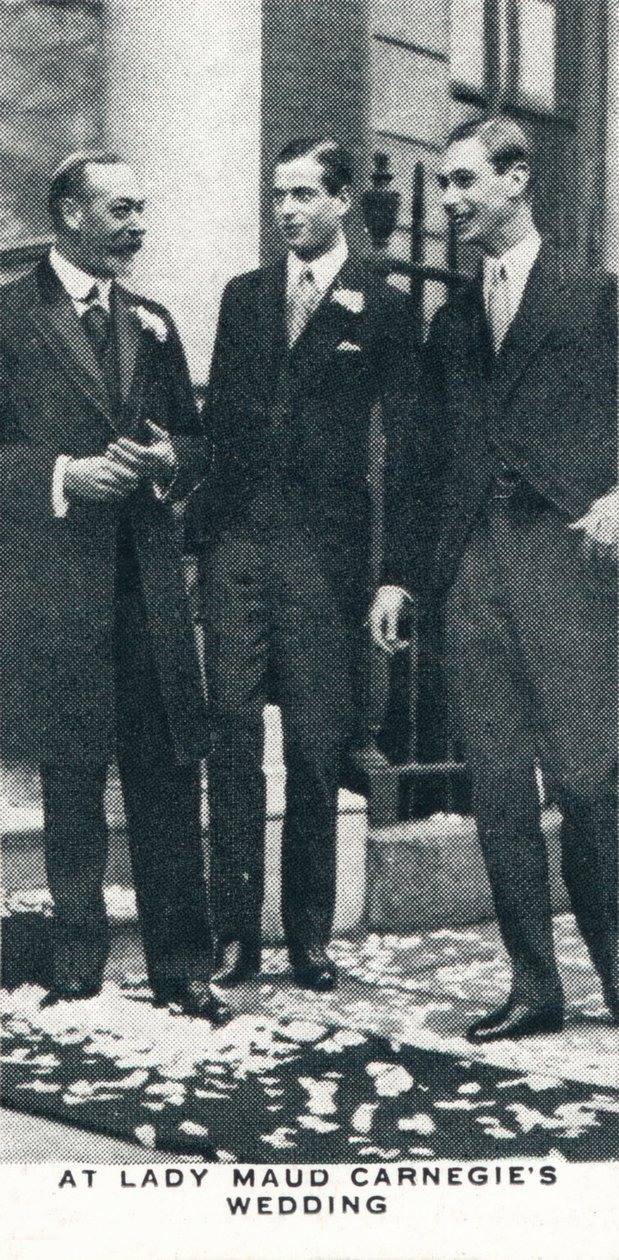 Lady Maud Carnegies esküvőjén, 1923-ban, 1937-ben alkotó: Unbekannt