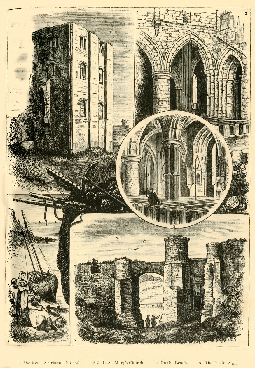 Scarborough-ban, 1898. alkotó: Unbekannt