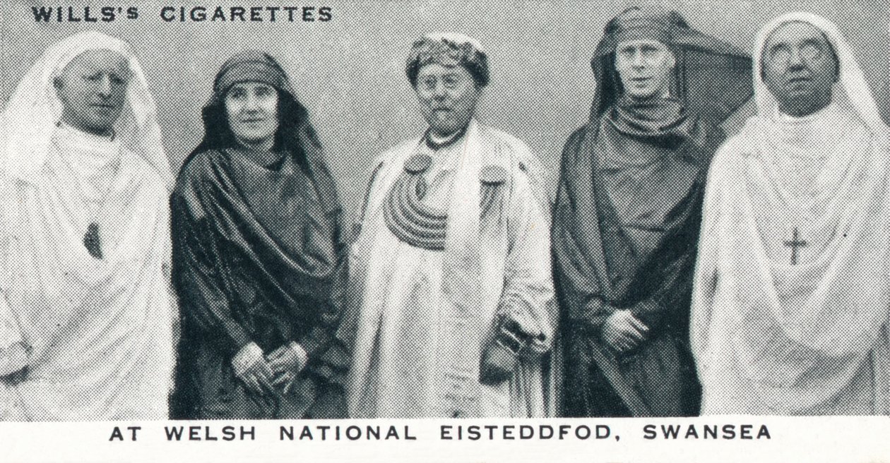 A walesi nemzeti Eisteddfodban, Swansea-ban, 1926-1937 alkotó: Unbekannt