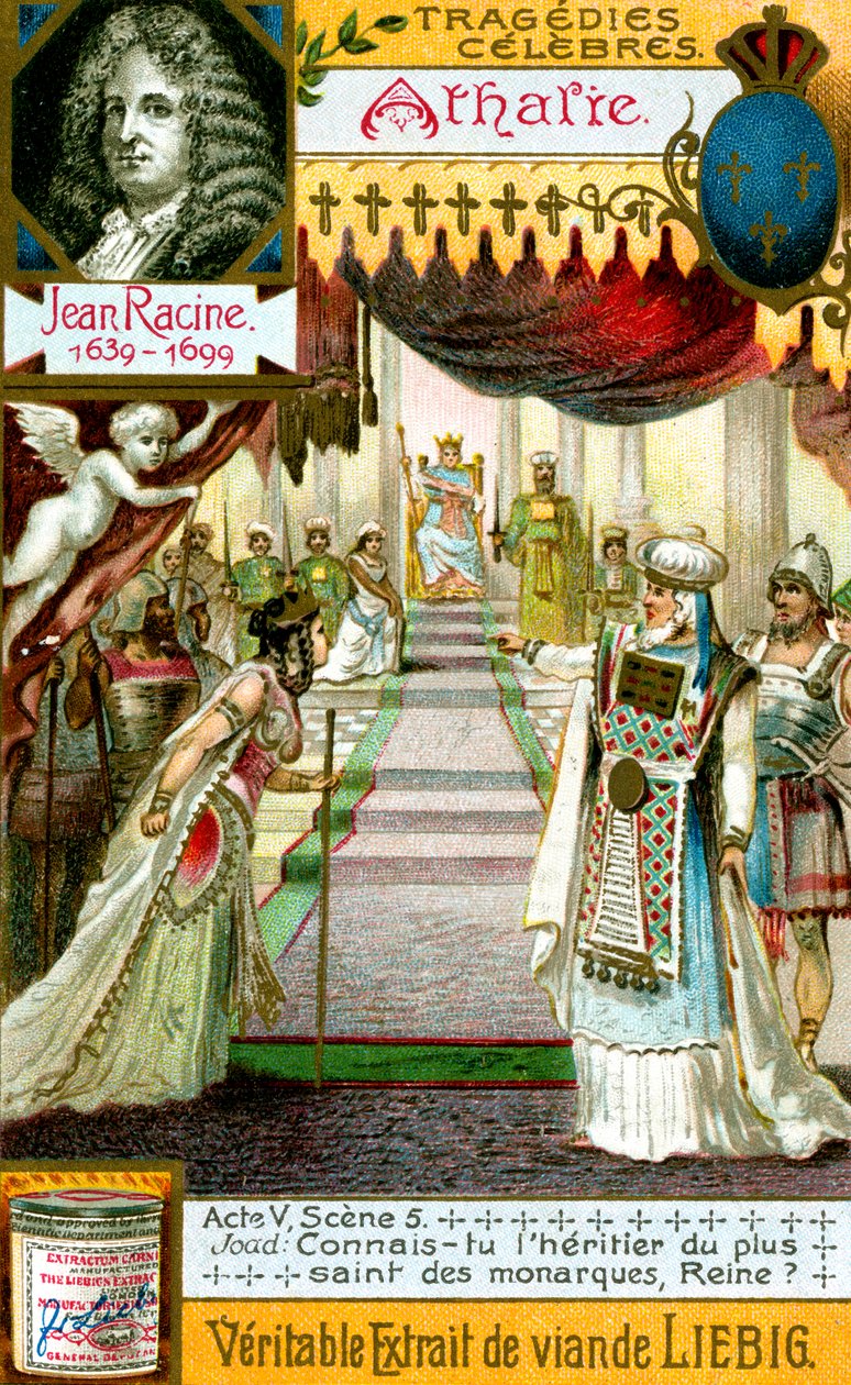Jean Racine Athalie 1639-1699, 1900 alkotó: Unbekannt
