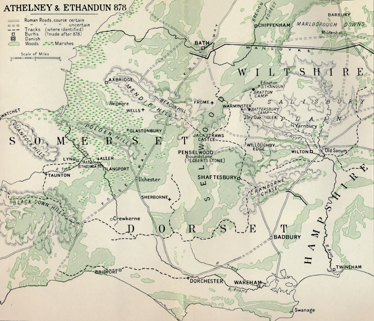 Athelney & Ethandun 878, 1935 alkotó: Unbekannt
