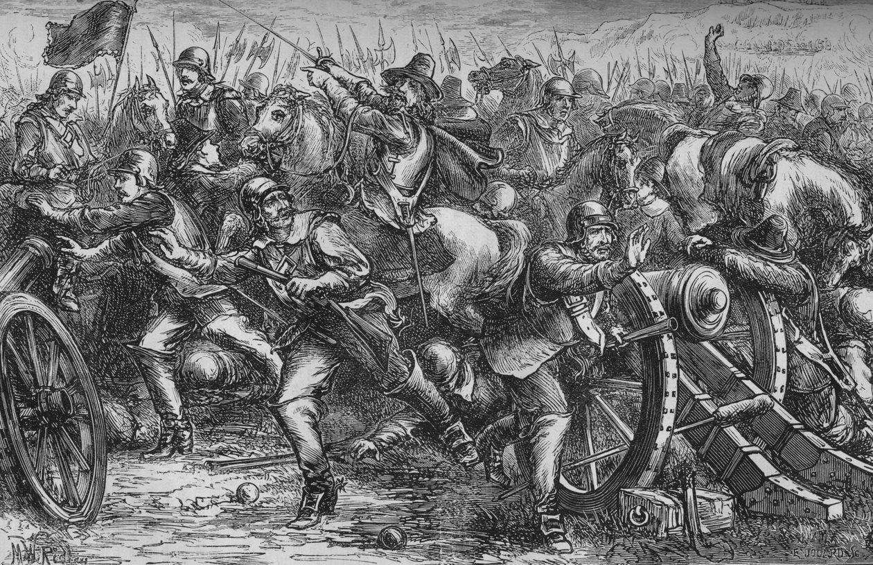 Támadás Leith ellen, c1560, c1880 alkotó: Unbekannt