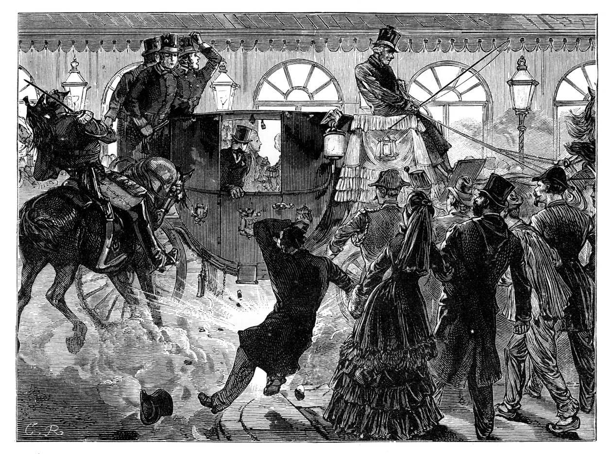 Meggyilkolási kísérlet a francia császár ellen, 1855. április 28 alkotó: Unbekannt