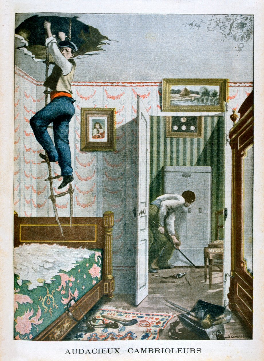 Merész betörők, 1901 alkotó: Unbekannt