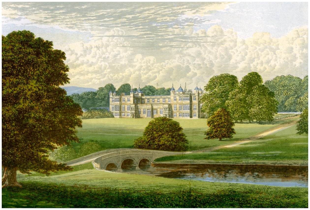 Audley End, Essex, Lord Braybrooke otthona, 1880 alkotó: Unbekannt