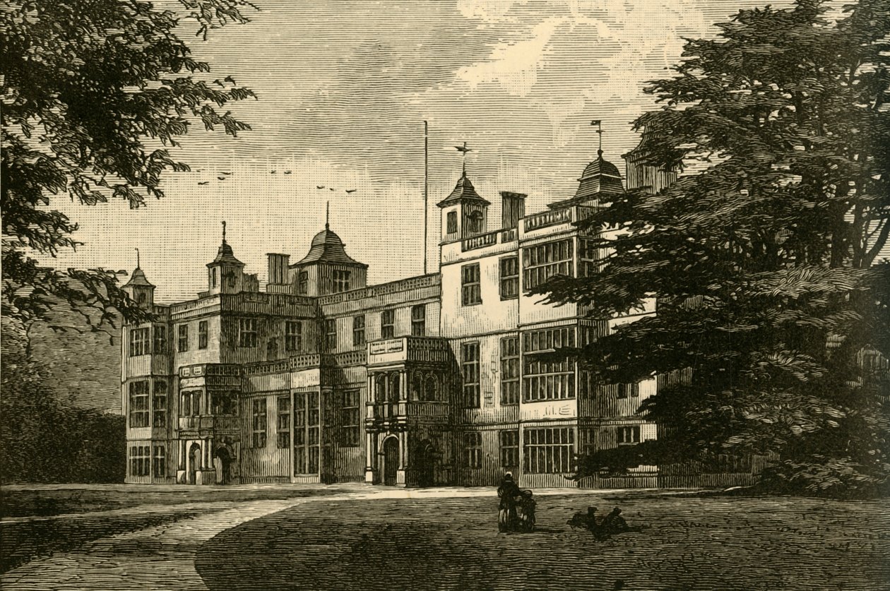 Audley End, Nyugati Front, 1898. alkotó: Unbekannt