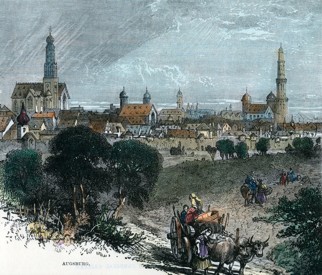 Augsburg, Németország, 1880 alkotó: Unbekannt
