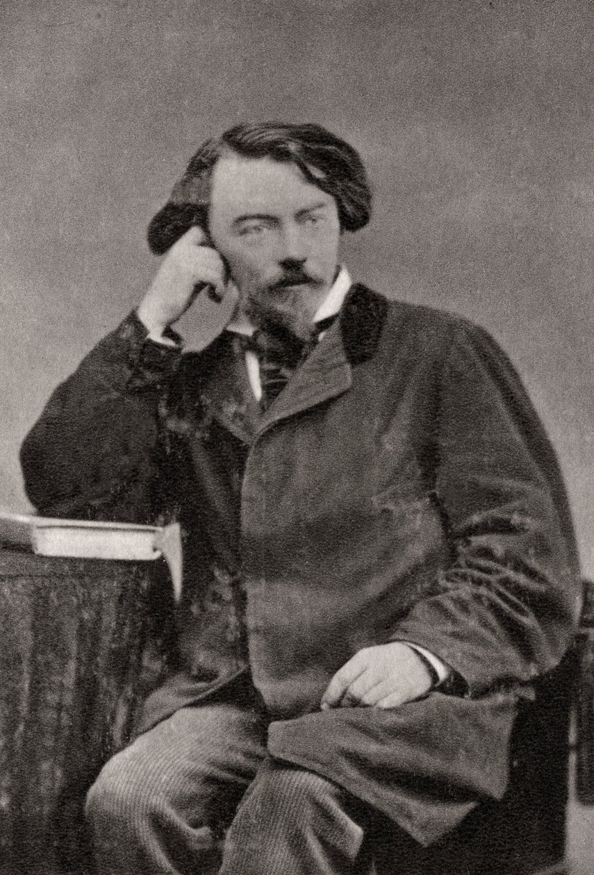 Auguste Villiers de lIsle-Adam francia szimbolista író, 1882 alkotó: Unbekannt