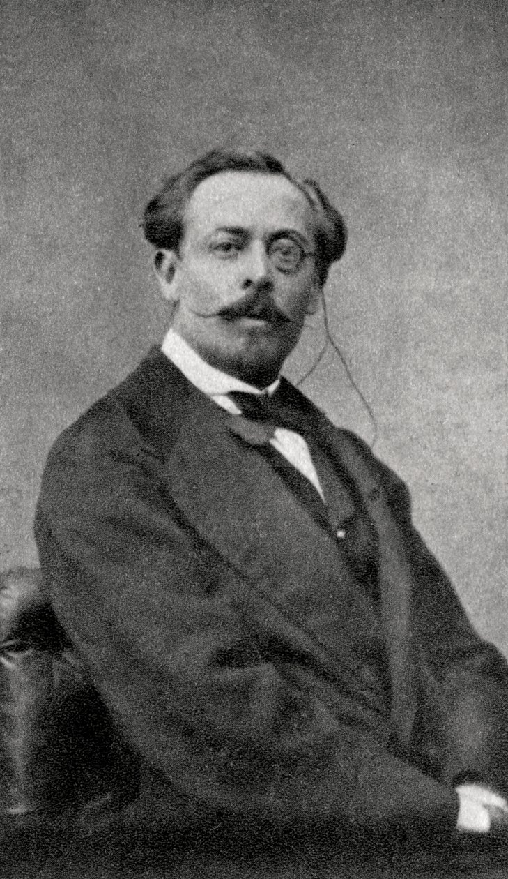 Aurelien Scholl francia író és újságíró, 1868 alkotó: Unbekannt