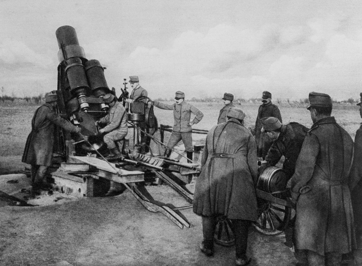 Osztrák aknavető, I. világháború, 1915 alkotó: Unbekannt