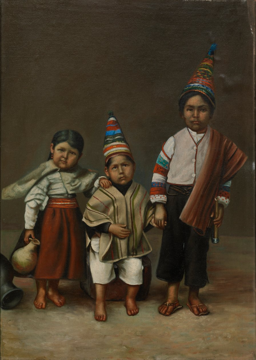 Aymara Children, kb. 1890-1892. alkotó: Unbekannt