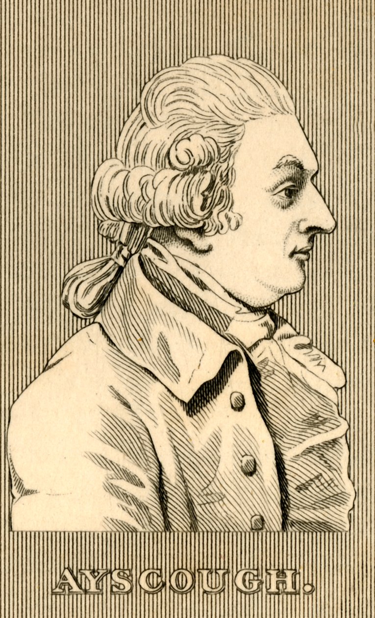 Ayscough, meghalt 1779-ben, 1830-ban. alkotó: Unbekannt