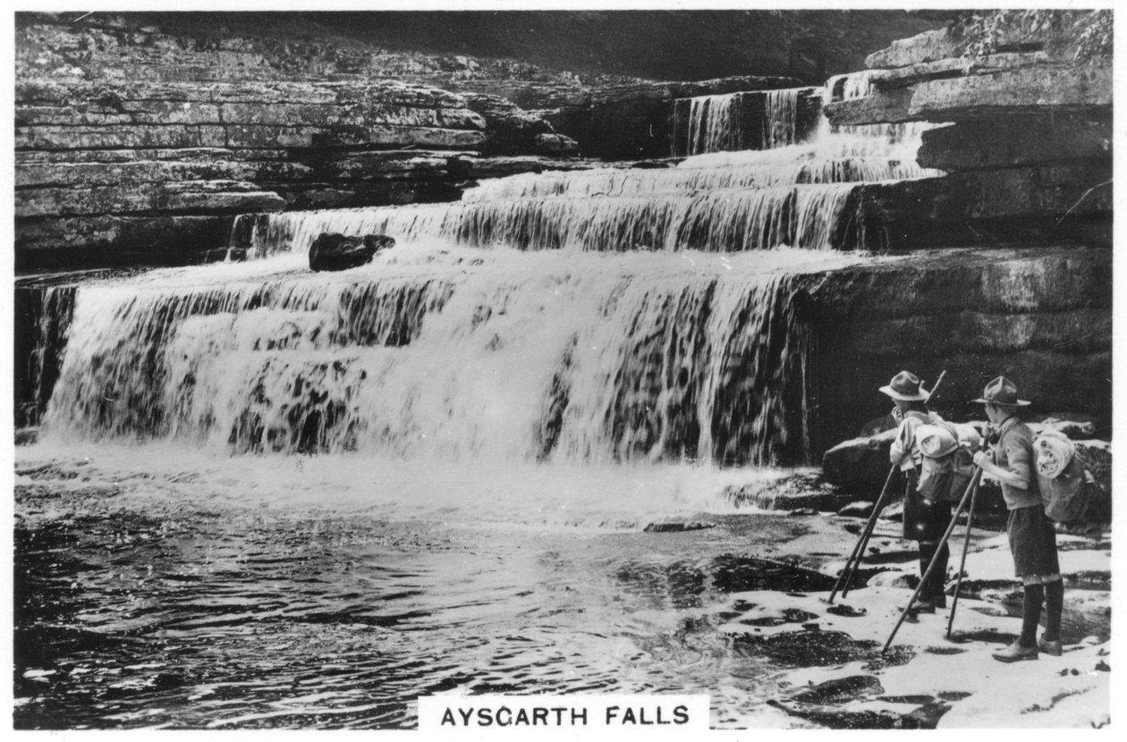 Aysgarth Falls, Wensleydale, Yorkshire Dales, 1937 alkotó: Unbekannt