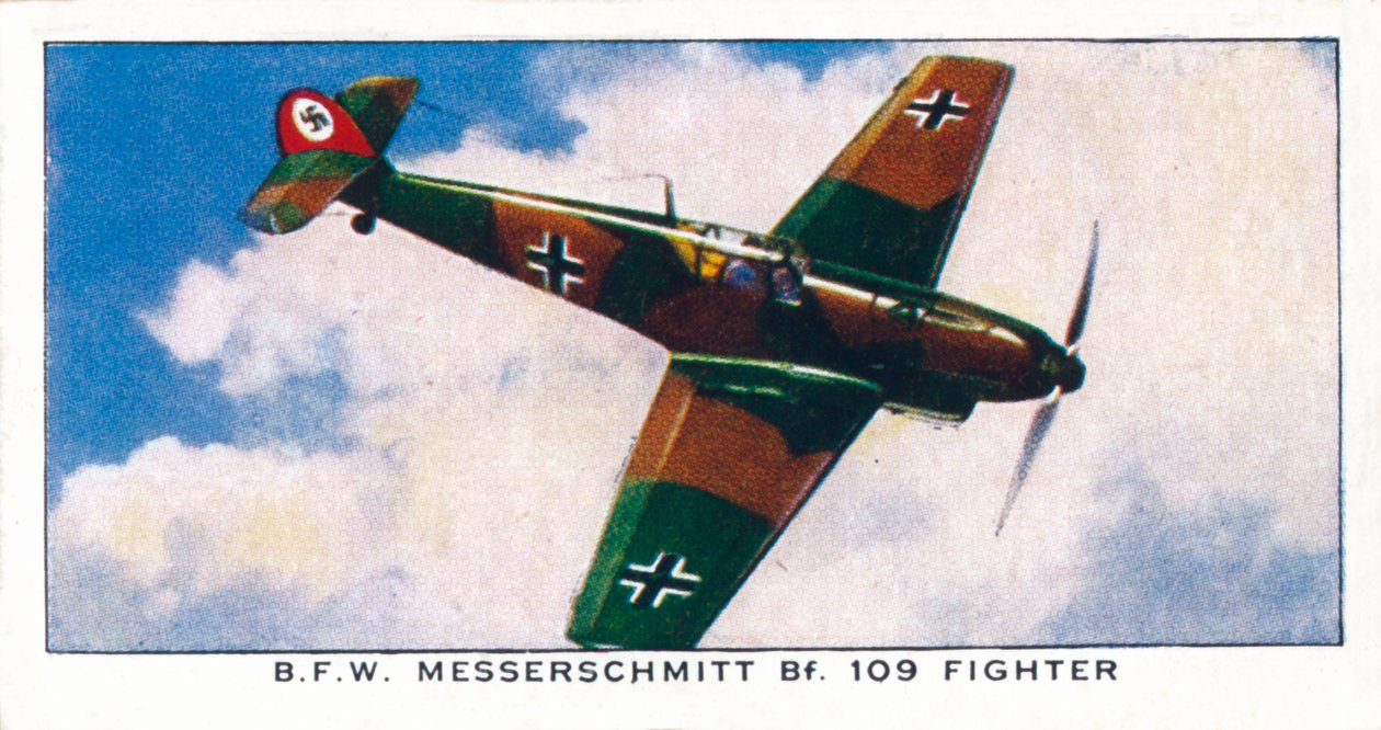 B.F.W. Messerschmitt Bf. 109 Fighter, 1938 alkotó: Unbekannt