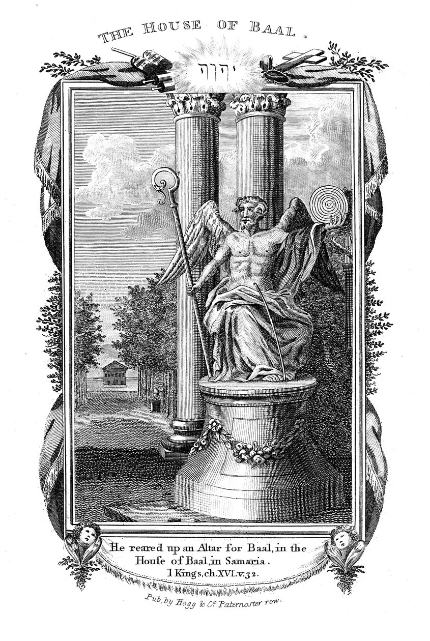 Baál, a kánaániták főistene, 1804 alkotó: Unbekannt