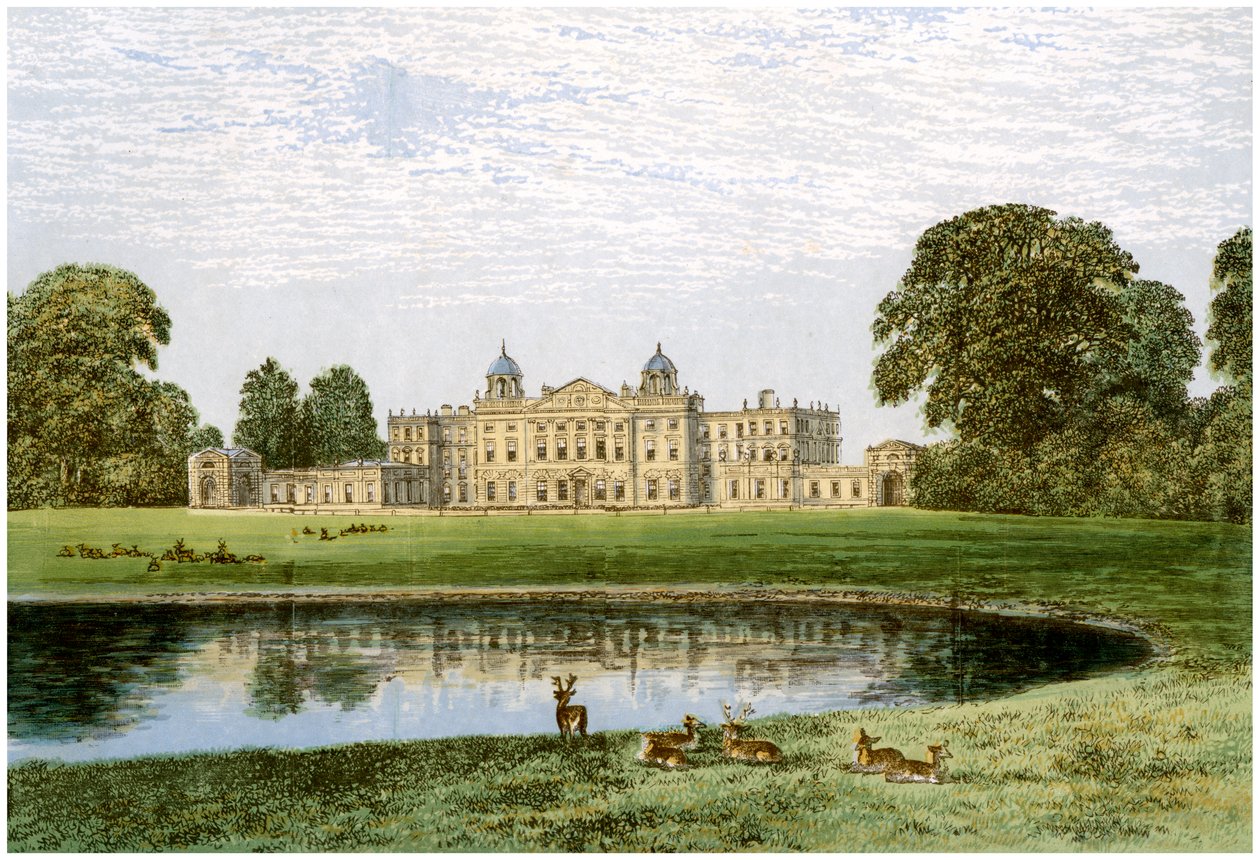 Tollaslabda Ház, Gloucestershire, Beaufort herceg otthona, 1880 alkotó: Unbekannt