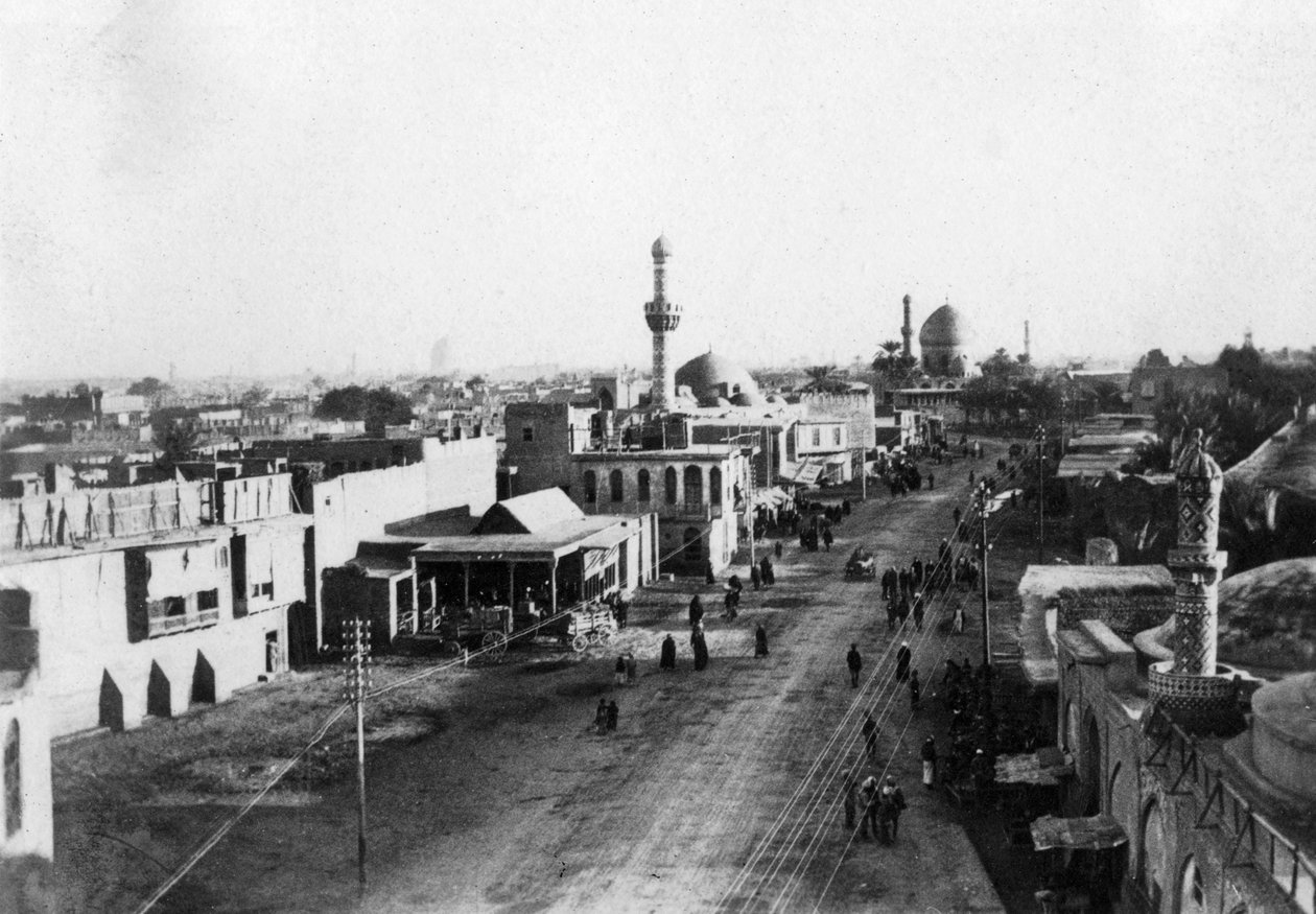 Bagdad az északi kaputól, Irak, 1917-1919 alkotó: Unbekannt