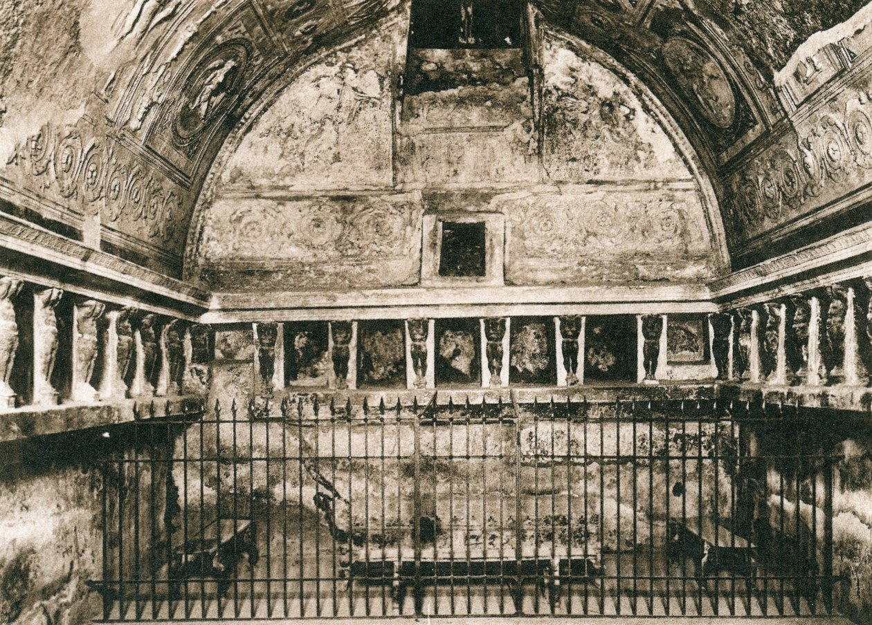 Bagni dei foro, Pompeii, Olaszország, 1900-as évek alkotó: Unbekannt