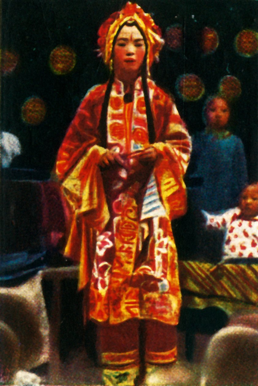 Balladaénekes, Kína, 1928. alkotó: Unbekannt
