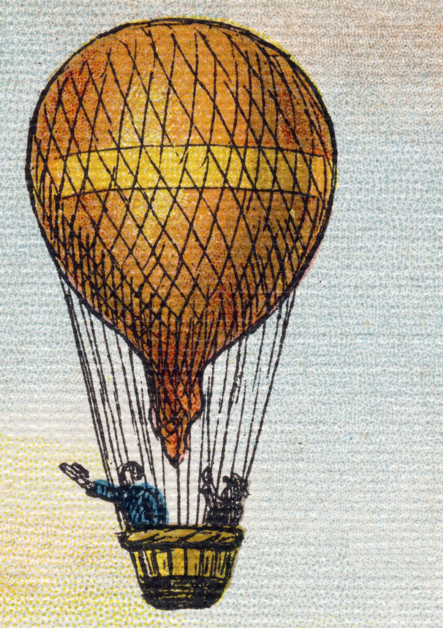 Ballon. Metszet "Alphabet de ma petite fille". Bernardin-Bechet és Fils, könyvkereskedő-kiadók, Párizs, 1895 körül. Törhetetlen album vásznon. Bibliotheque des Bebes. 12 oldal. Olvasási módszert és szemléltető abeccedert tartalmazó album. Homályos: alkotó: Unbekannt