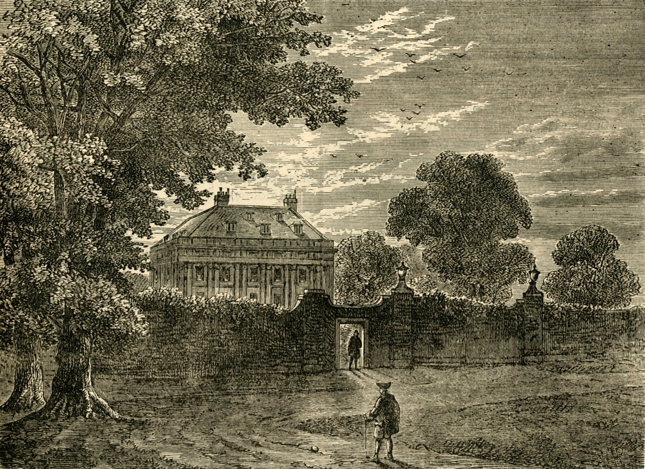 Balmes-ház 1750-ben, c1876. alkotó: Unbekannt