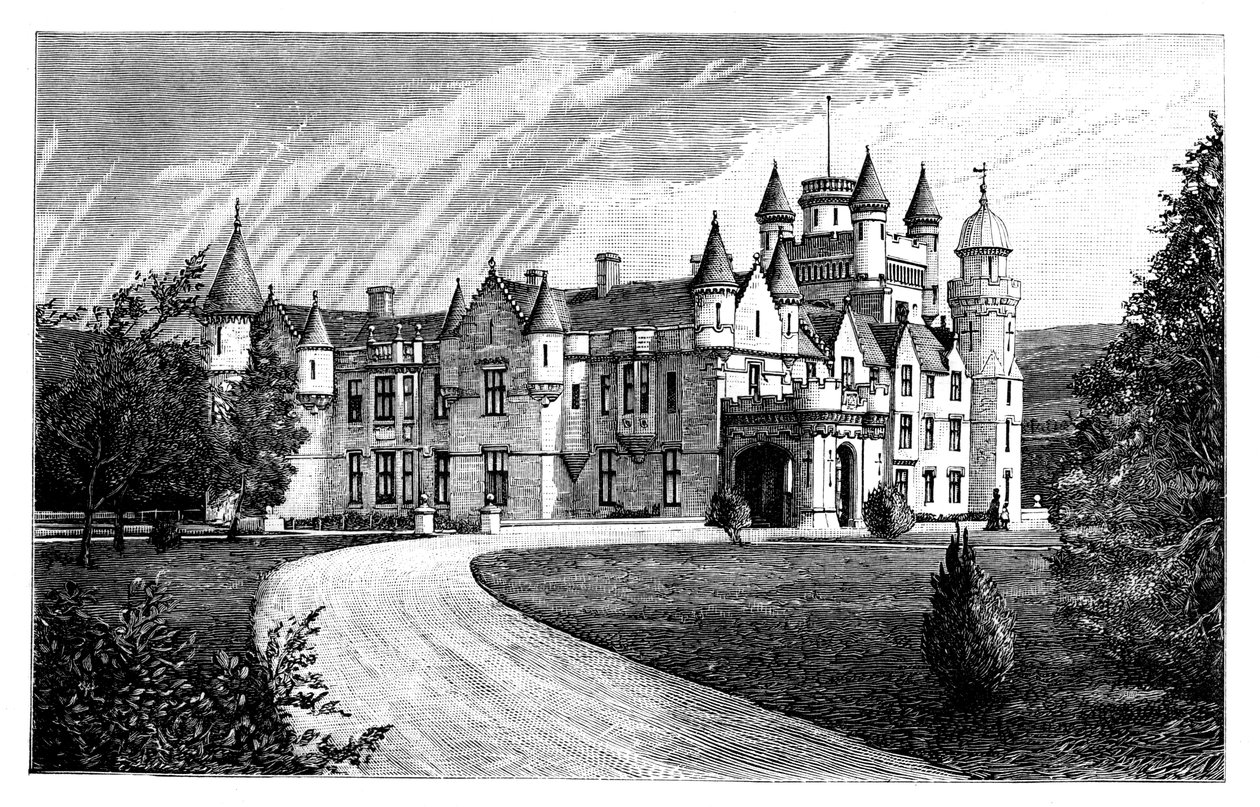 Balmoral kastély, Skócia alkotó: Unbekannt