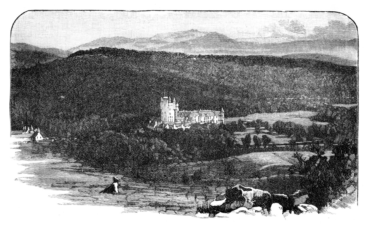 Balmoral kastély, Skócia alkotó: Unbekannt