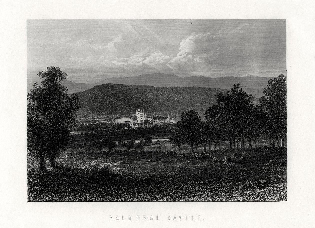 Balmoral kastély, Skócia, 1883 alkotó: Unbekannt