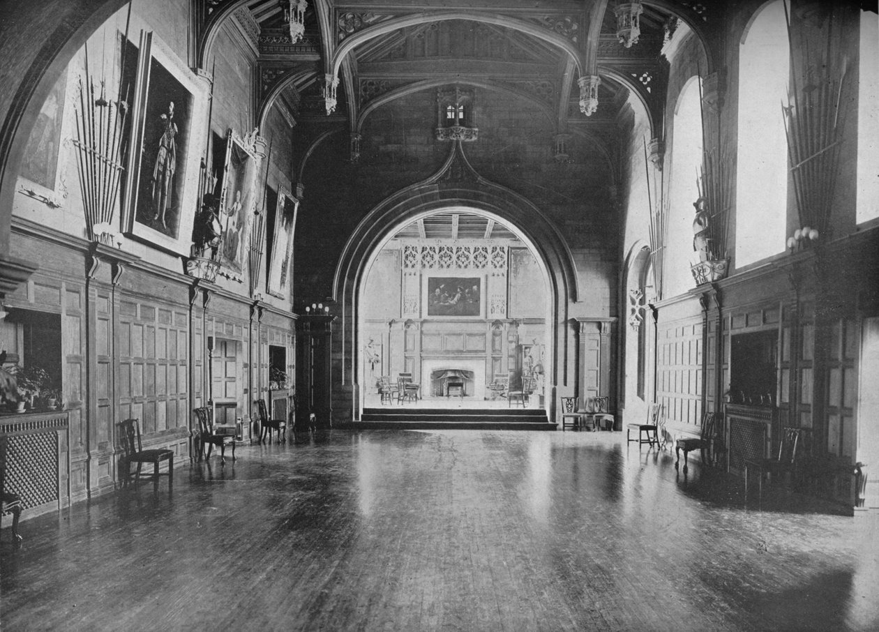 Bamburgh kastély, Northumberland – The Lord Armstrong, 1910 alkotó: Unbekannt
