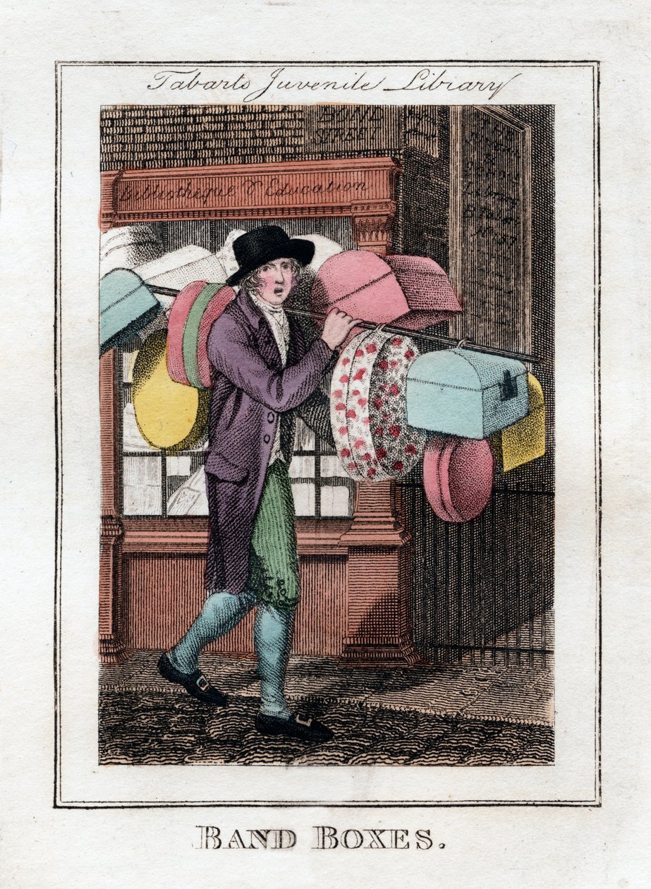 Band Boxes, Tabarts Juvenile Library, London, 1805 alkotó: Unbekannt