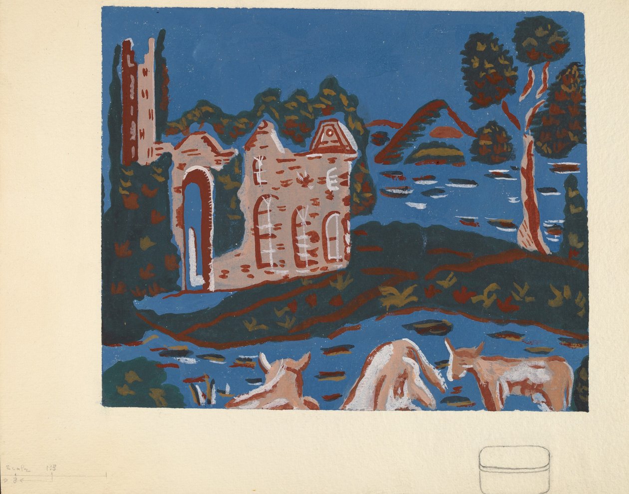 Bandbox Design, c. 1939. alkotó: Unbekannt
