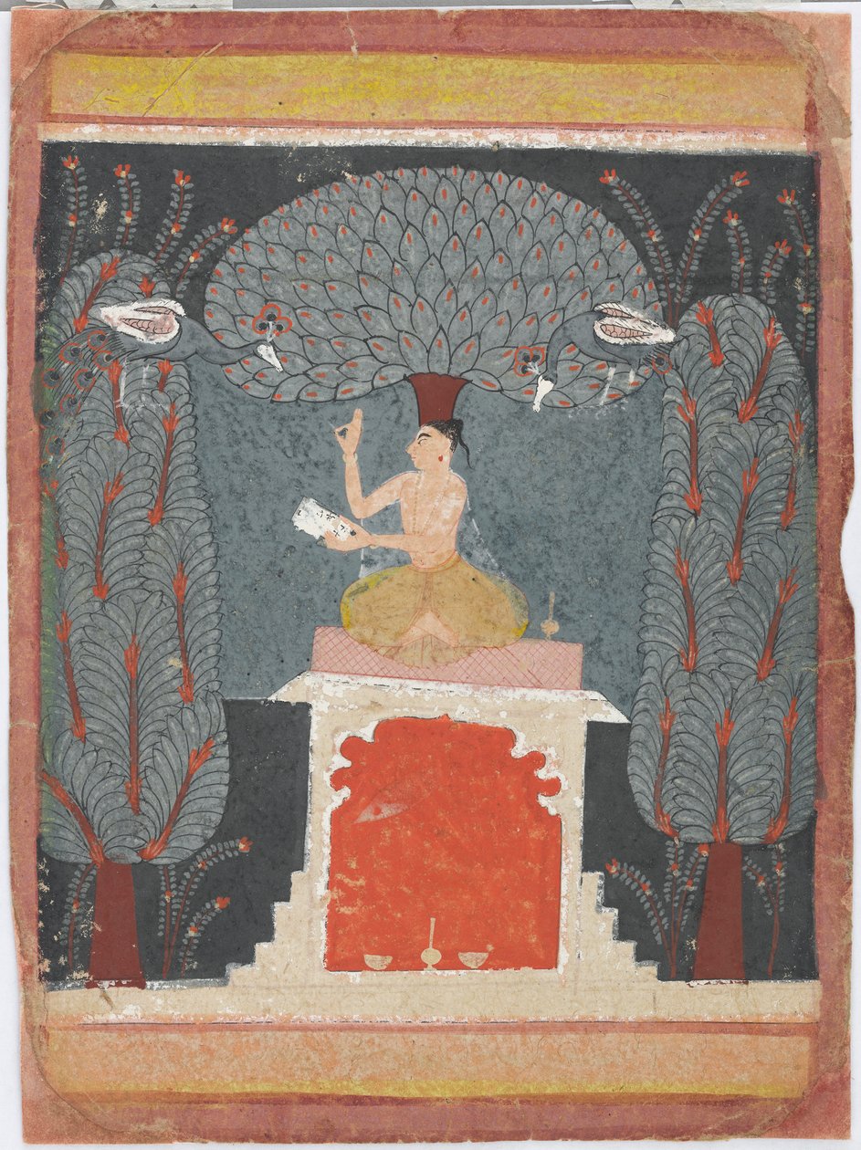 Bengal Ragini egy Ragamala sorozatból, kb. 1650. alkotó: Unbekannt