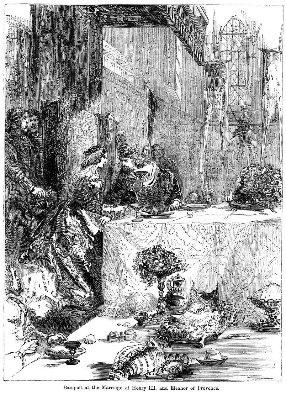 Lakó III. Henrik király 1207-1272 és Provence-i Eleanor házasságán c1223-1291, 1236 alkotó: Unbekannt