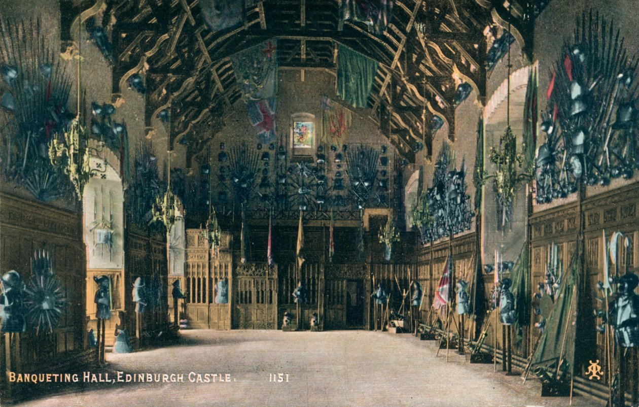 Díszterem, Edinburgh-i kastély, 1930 alkotó: Unbekannt