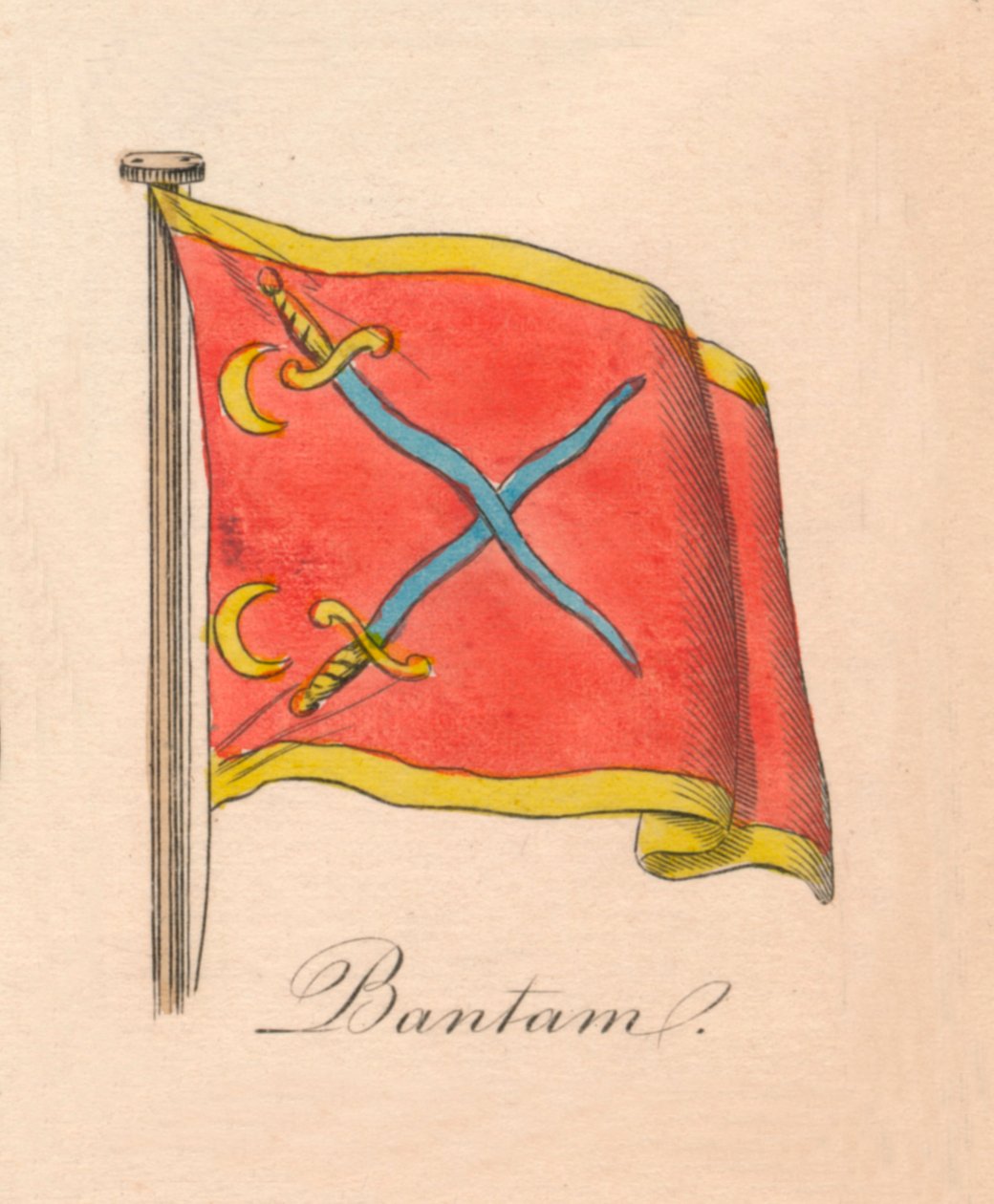 Bantam, 1838 alkotó: Unbekannt