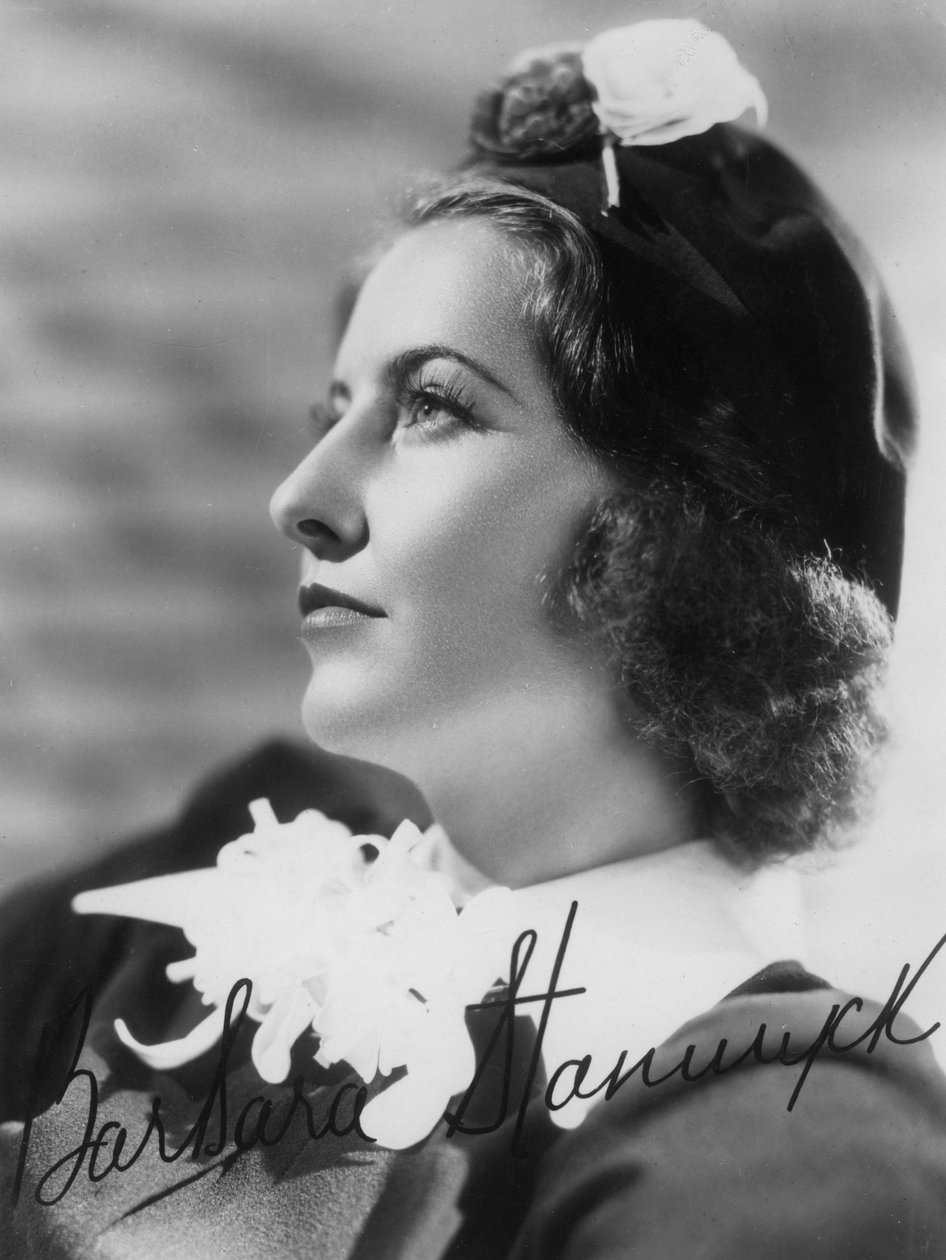 Barbara Stanwyck 1907-1990 amerikai színésznő, 1930-as évek alkotó: Unbekannt