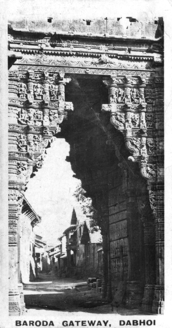 Baroda Gateway, Dabhoi, Gujarat, India, 1925 alkotó: Unbekannt