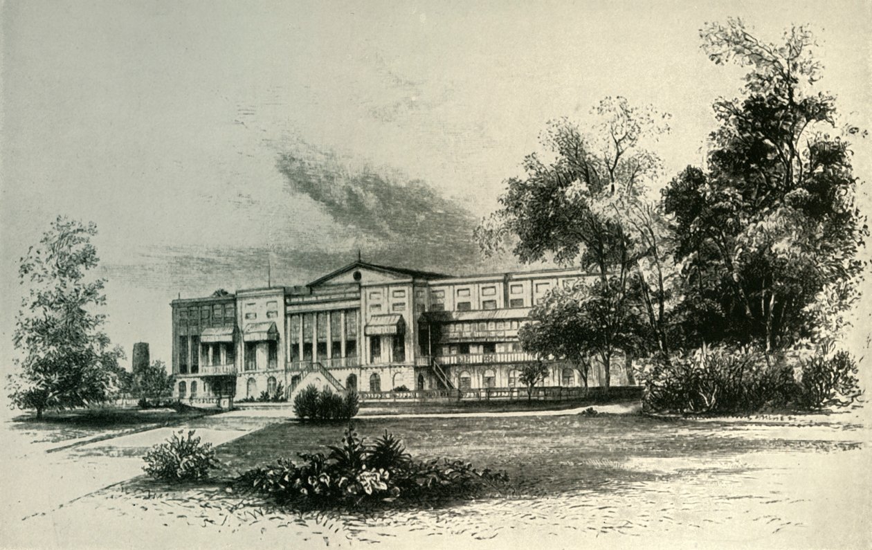 Barrackpore-ház, 1856, 1925. alkotó: Unbekannt