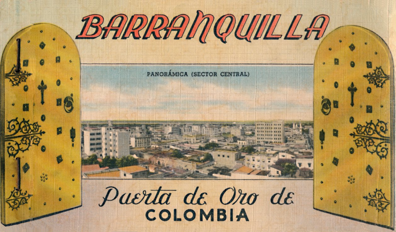 Barranquilla – Kolumbia Golden Gate, 1940-es évek alkotó: Unbekannt