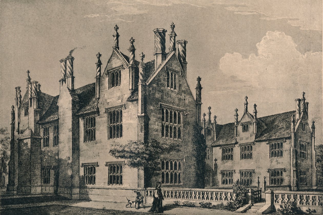 Barrington Court, Somerset, 1915 alkotó: Unbekannt