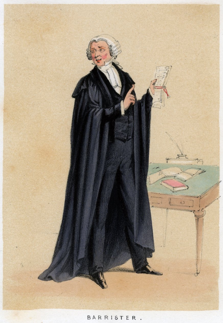 ügyvéd, 1855 alkotó: Unbekannt