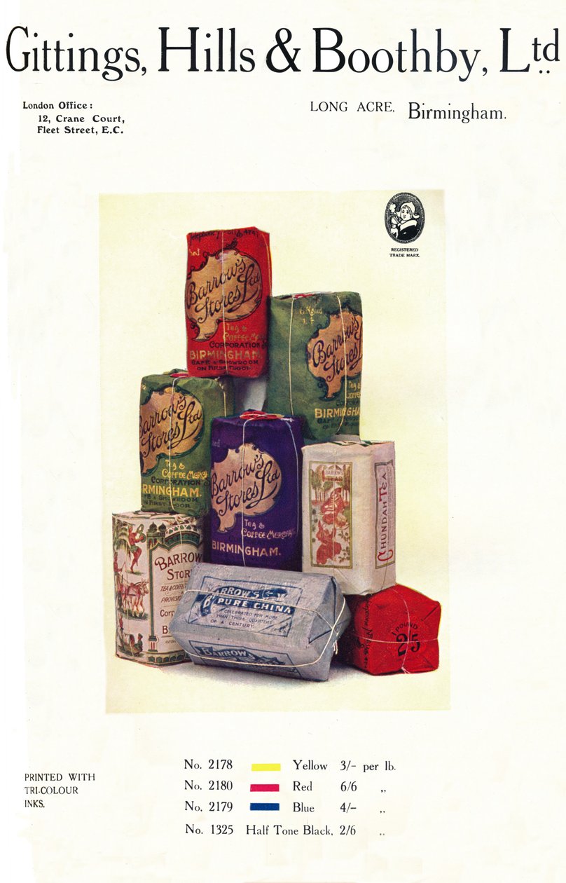 Barrows Stores Ltd. hirdetése, 1910 alkotó: Unbekannt